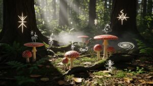 Vom Wald ins Ritual: Die Reise des Fliegenpilzes durch Geschichte und Traditionen Vom Wald ins Ritual