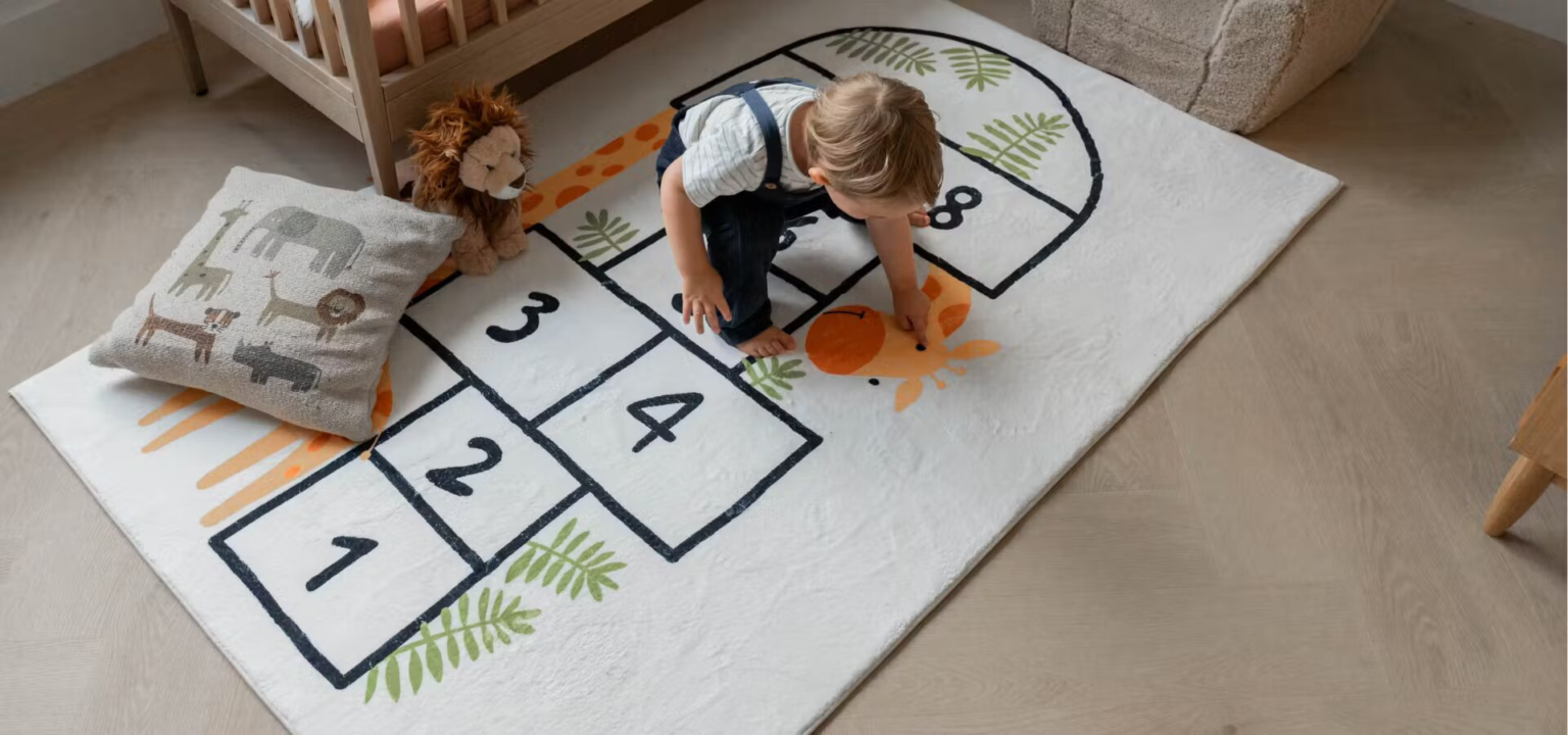 Praktisch und gemütlich: Teppiche für Kinderzimmer und Wohnräume Praktisch und gemütlich