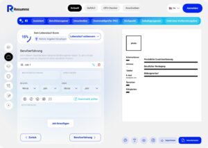 Wie KI und moderne Lebenslauf