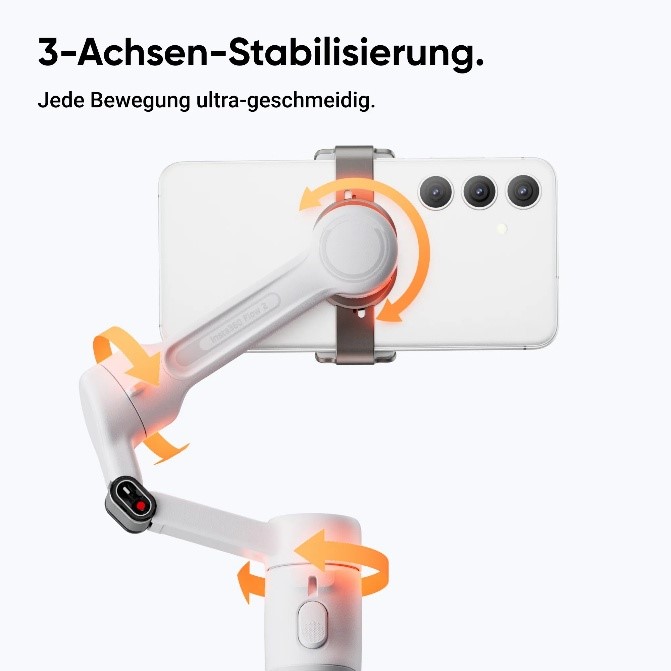 Anfängerkurs zur Handyfilmaufnahme mit Gimbal Handyfilmaufnahme