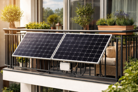 Balkonkraftwerk Speicher