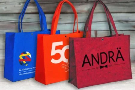 Bedruckte Shopper